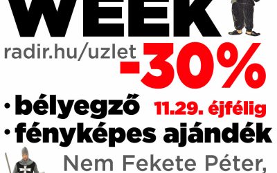 Fekete Péter – nem! Fekete lovag – nem! Fekete hét – igen!